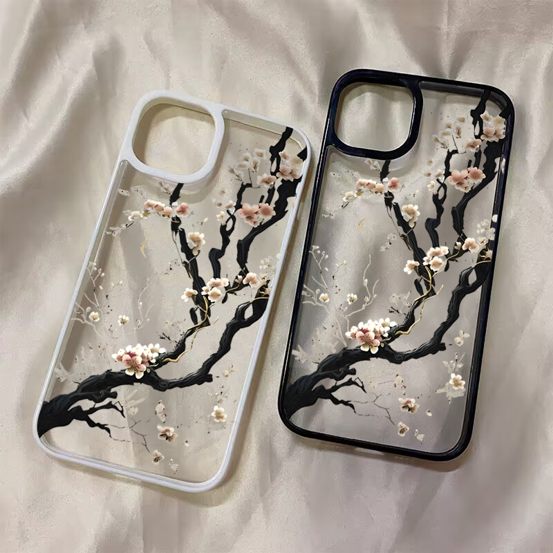 Phone Cases Galaxy A16 5G - Chinese Plum Blossom Artistic Case for