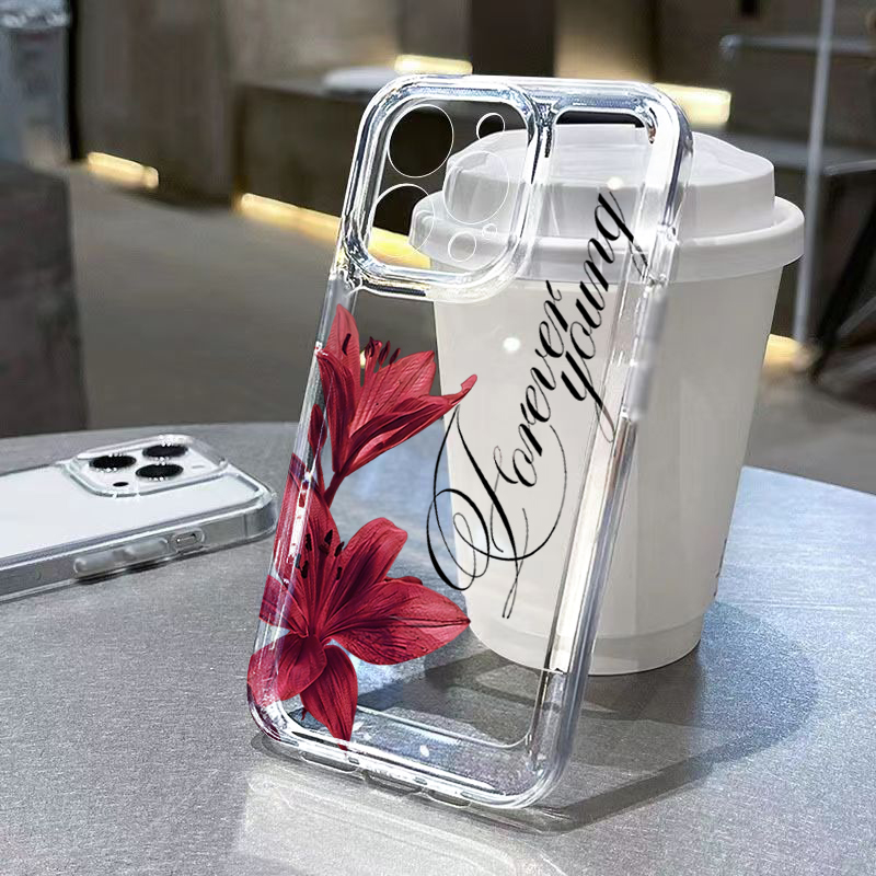 Burgundy Lily English Letter P - Phone Cases Xr Iphone recension och pris