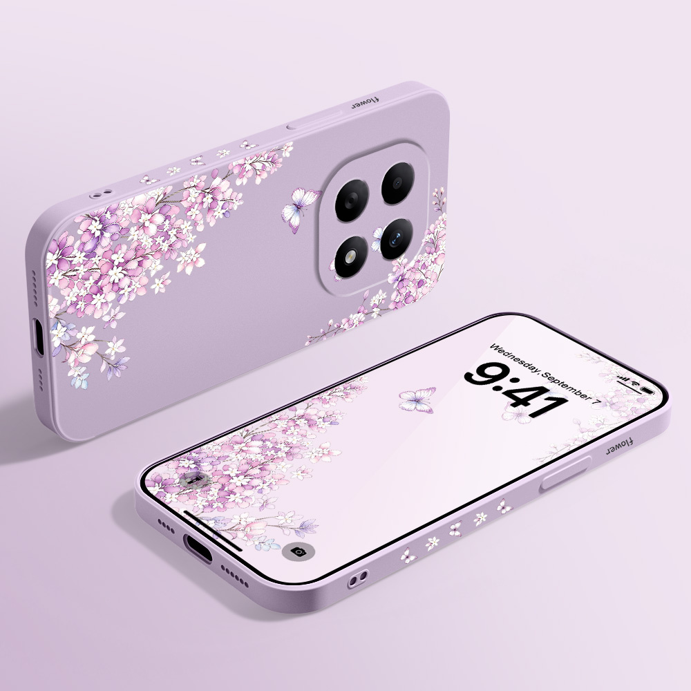 Violet Floral Phone Case For X - Phone Cases Xiaomi 15 recension och pris