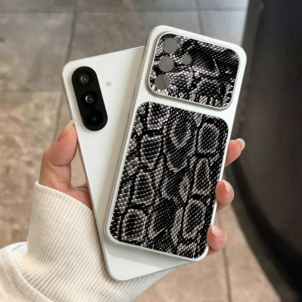 Large Window Snake Print Phone - Phone Cases Galaxy A16 5G recension och pris