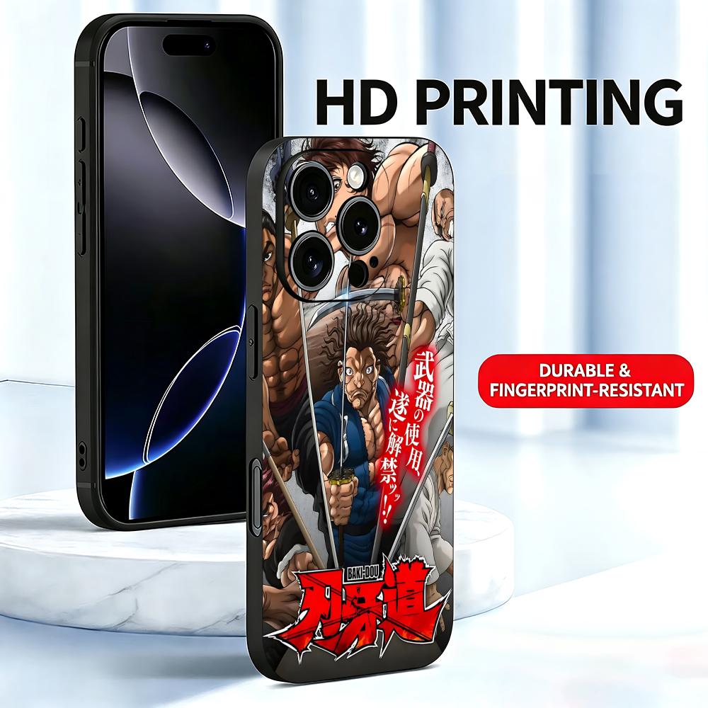 Hot Anime Baki-Dou  Phone Case - Phone Cases Xr Iphone recension och pris