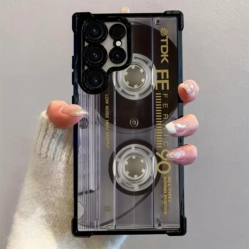 Retro Cassette Pattern Plating - Phone Cases Galaxy A16 5G recension och pris