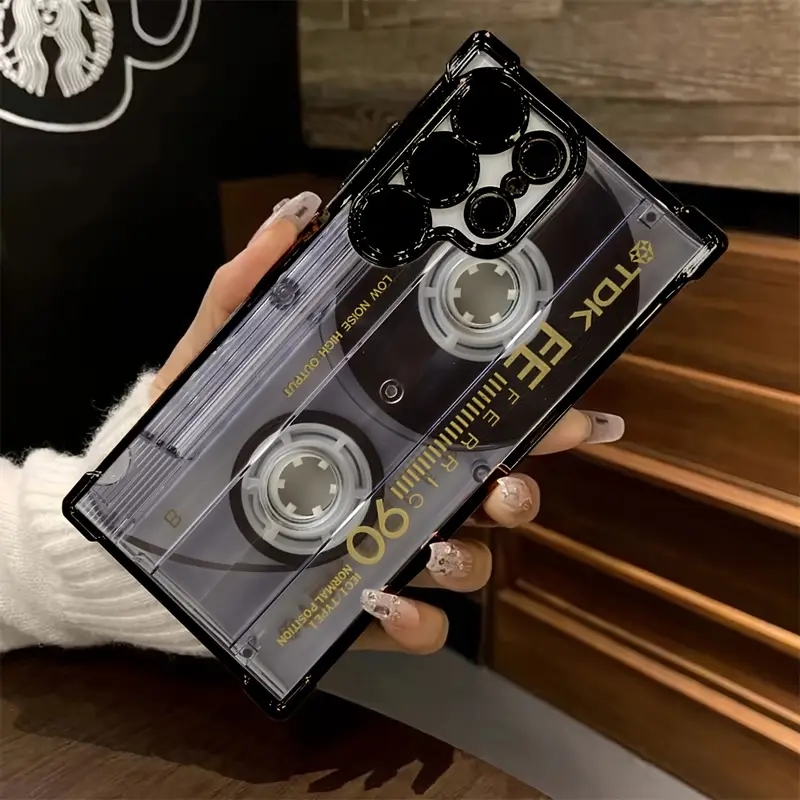 Retro Cassette Pattern Plating - Phone Cases Galaxy A16 5G recension och pris