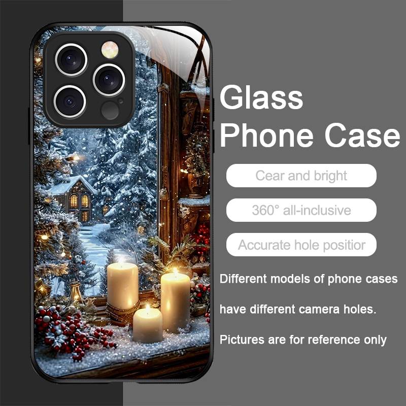 Christmas Tree Gift Snowy Town - Phone Cases Xr Iphone recension och pris