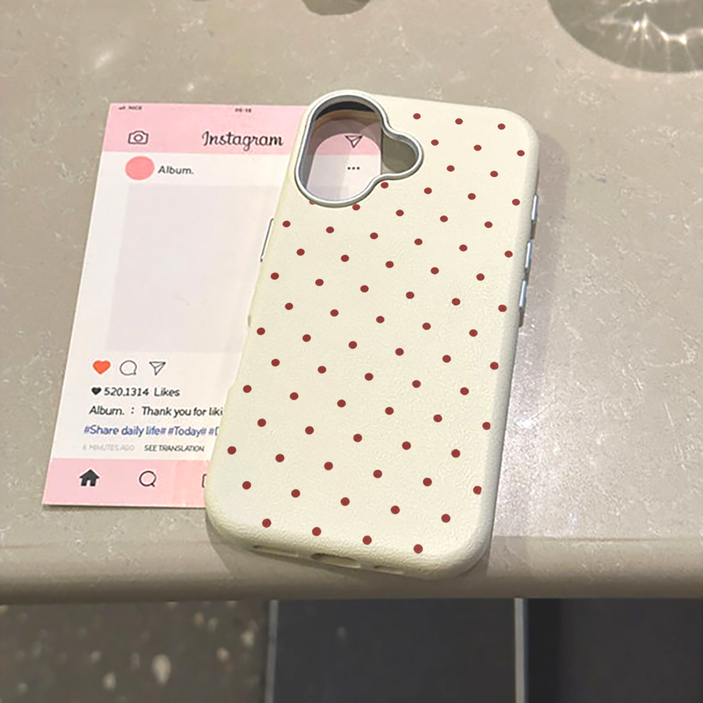 Ins Lovely Polka Dots Phone Ca - Phone Cases Xiaomi 15 recension och pris