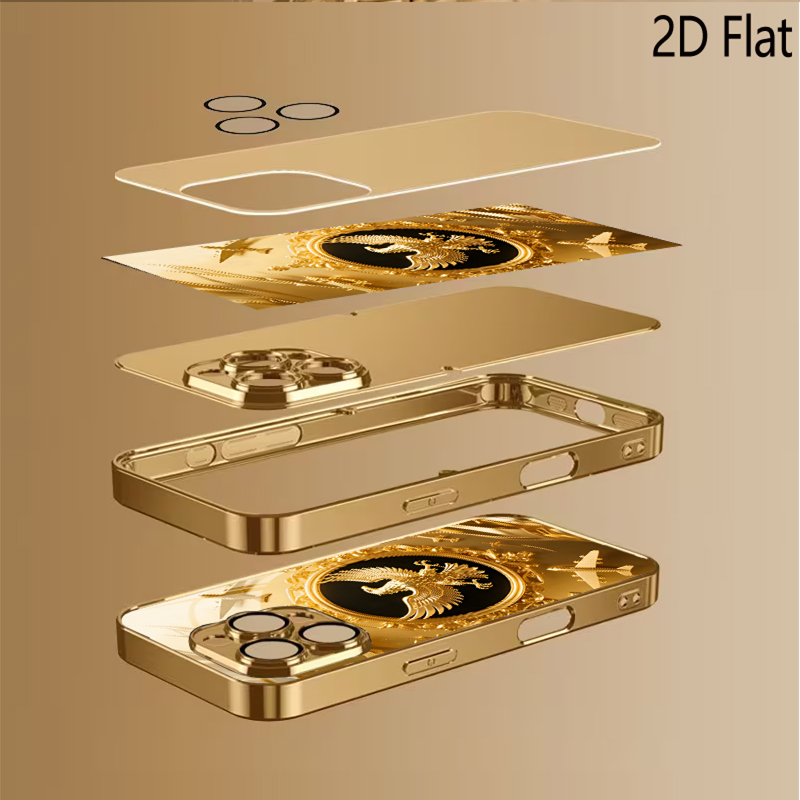 Golden Wing Patterned tempered - Phone Cases H&M recension och pris