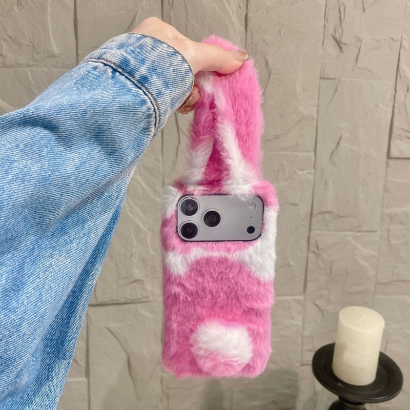 Cute Rabbit Design Fluffy Phon - Phone Cases Iphone 13 recension och pris
