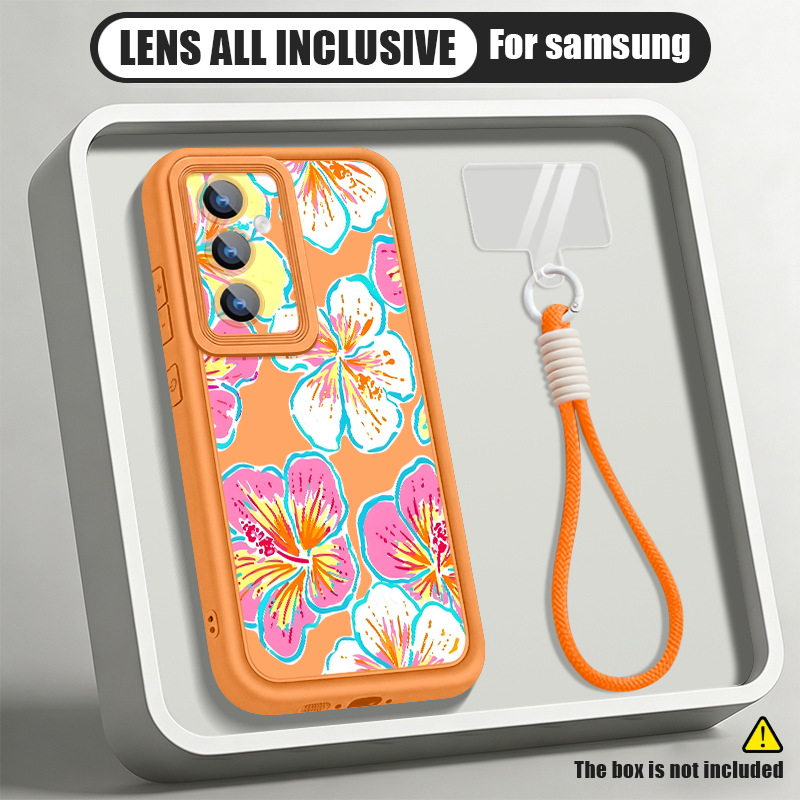 Flower Pattern Lanyard Phone C - Phone Cases Galaxy A16 5G recension och pris